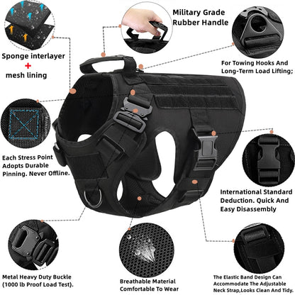 Tactical Military Vest for Dogs